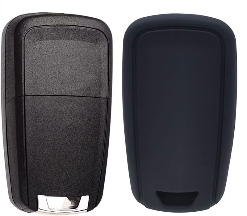 KAWIHEN Key Fob Shell Chevrolet with Chevy Camaro Cruze Equinox Impala Malibu SS Sonic Buick Encore Lacrosse Regal Verano GMC Terrain OHT01060512 KR55WK50073 - Image 2